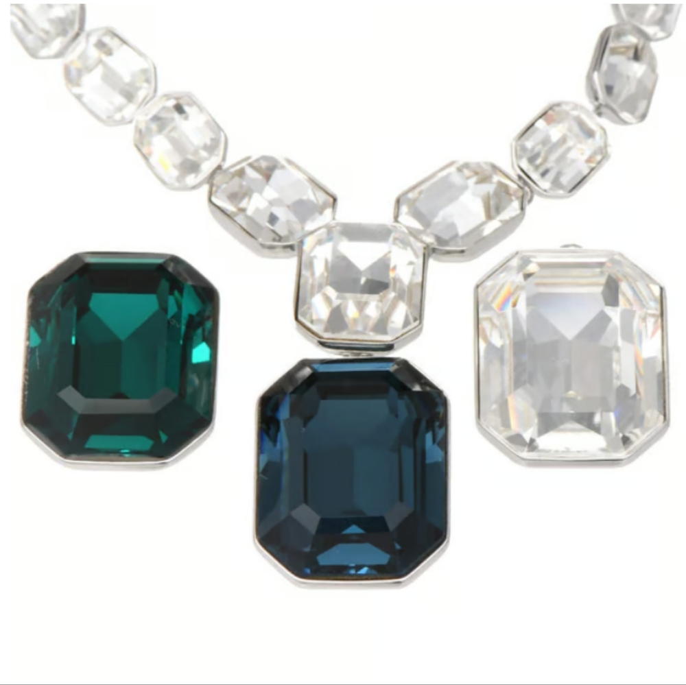 Swarovski Adaption Necklace With Interchangable Crystal Pendants